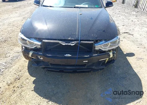 2017 BMW 330I из США, поврежденный, VIN WBA8B9G54HNU09780